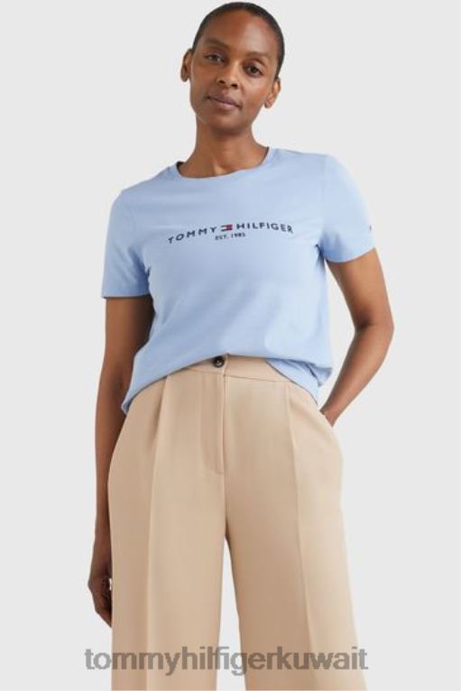 أزرق Tommy Hilfiger تي شيرت 446443092