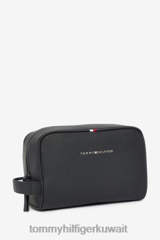 أسود Tommy Hilfiger حقيبة غسيل أساسية 446443099
