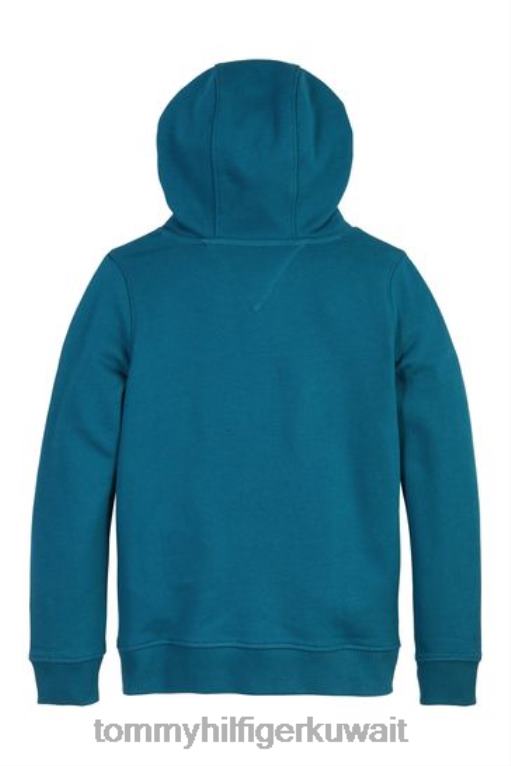 أزرق Tommy Hilfiger هوديي الأساسية 446443101