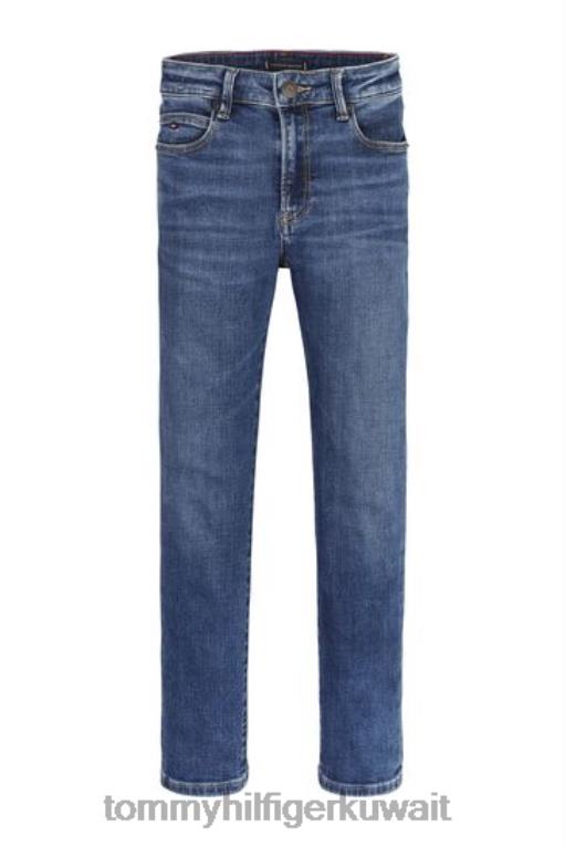أزرق Tommy Hilfiger جينز مستقيم حديث 446443103