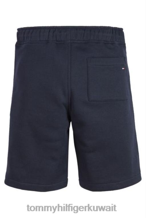أزرق Tommy Hilfiger شورت رياضي بشعار الماركة 446443105