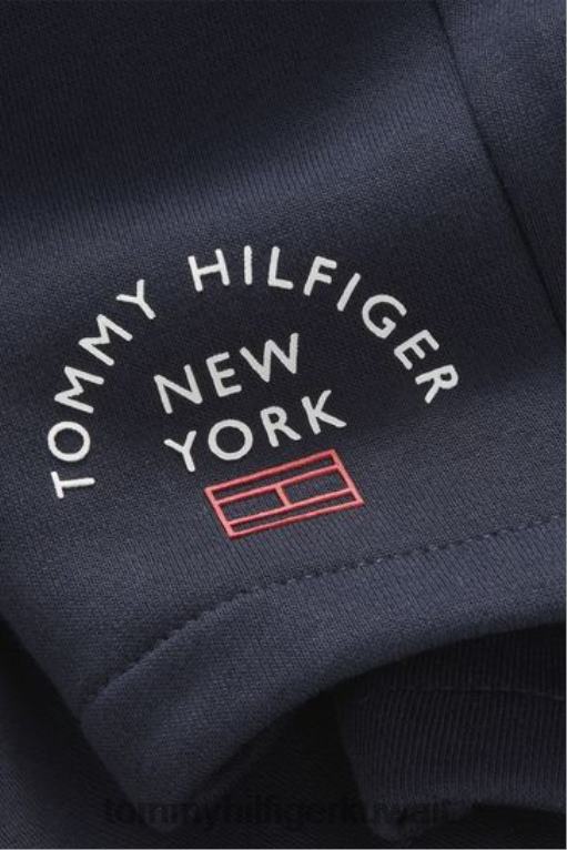 أزرق Tommy Hilfiger شورت رياضي بشعار الماركة 446443105