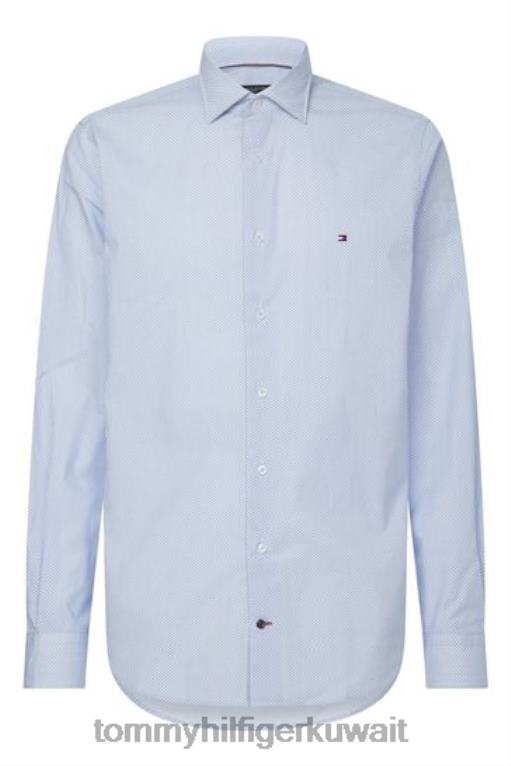 أبيض Tommy Hilfiger قميص طباعة صغير 446443130