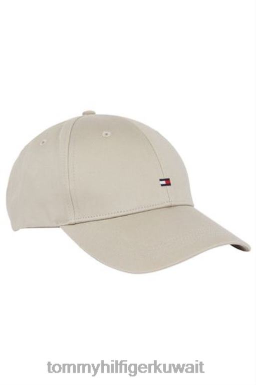 اللون البيج Tommy Hilfiger قبعة بيسبول بعلم طبيعي 446443169