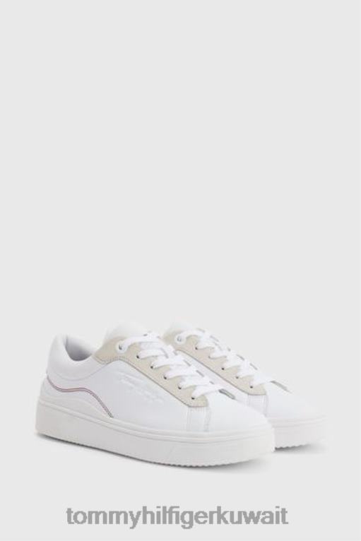 أبيض Tommy Hilfiger أحذية رياضية مرتفعة 446443181