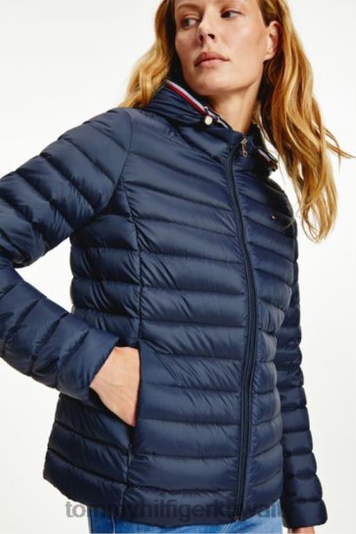 أزرق Tommy Hilfiger سترة تراثية خفيفة الوزن 446443195