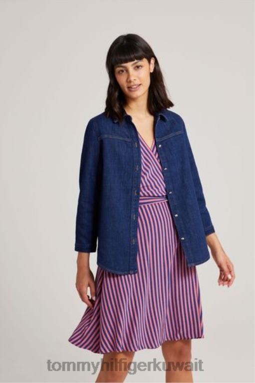 أزرق Tommy Hilfiger سترة الدنيم 446443213