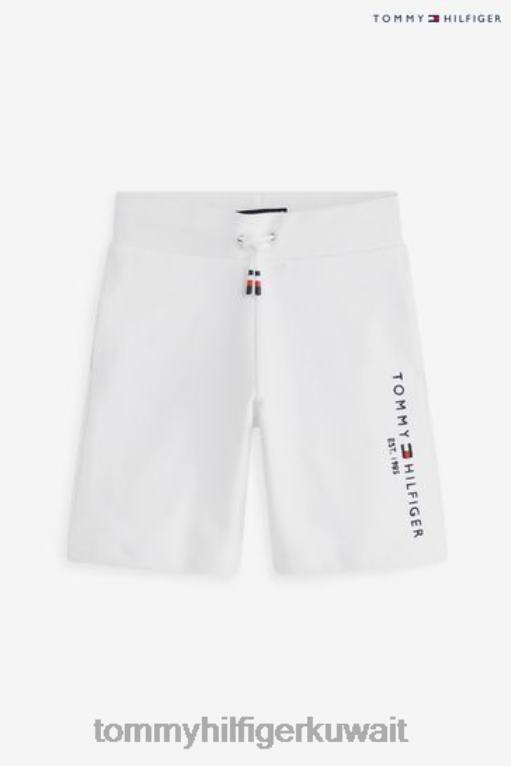 أبيض Tommy Hilfiger شورتات رياضية أساسية 446443258
