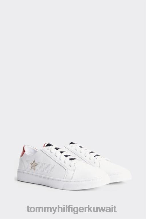 أحمر Tommy Hilfiger حذاء رياضي ستار ميتاليك 446443261