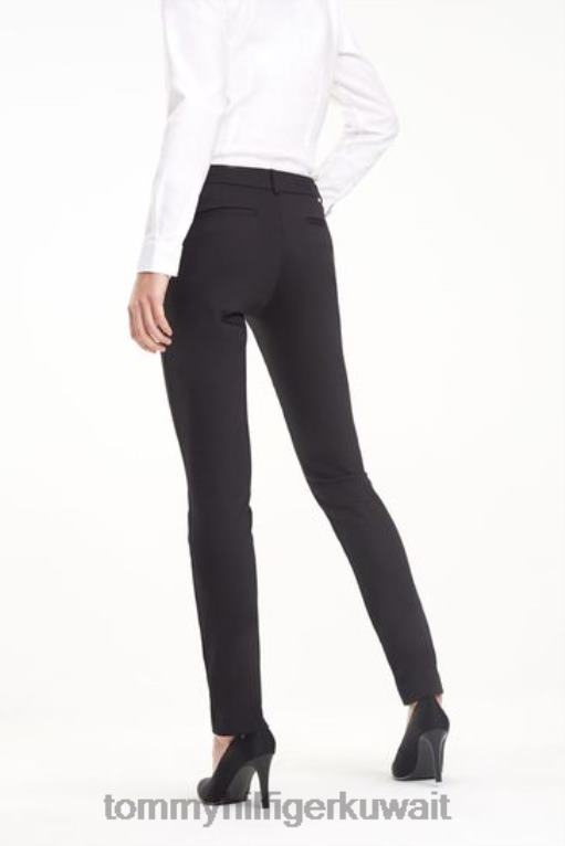 أسود Tommy Hilfiger مارتا بانت 446443289