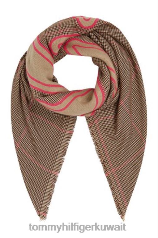 بني Tommy Hilfiger وشاح فحص الإعدادية 446443293