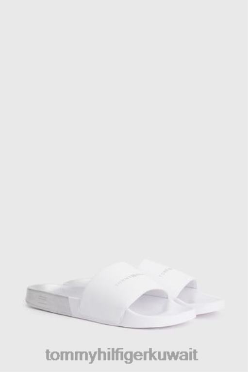أبيض Tommy Hilfiger صنادل 446443299