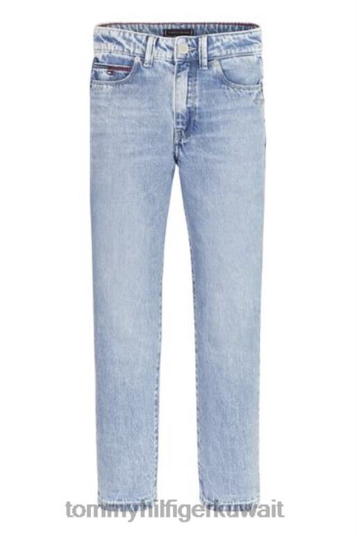 أزرق Tommy Hilfiger جينز مستقيم ناعم وحديث 446443311