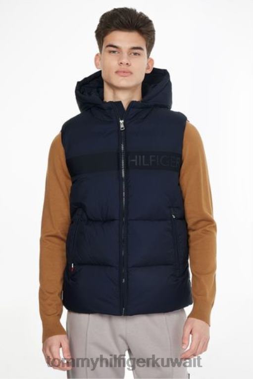 أزرق Tommy Hilfiger جيليه مرتفع 446443335