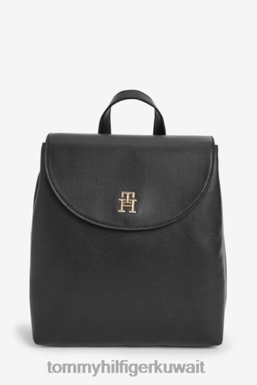 أسود Tommy Hilfiger حقيبة ظهر الحياة 446443358