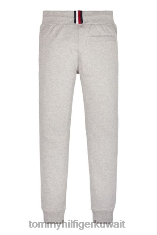 رمادي Tommy Hilfiger بنطال رياضي أساسي 446443379