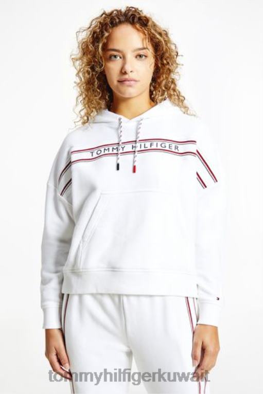 أبيض Tommy Hilfiger هوديي الكلاسيكية 446443384