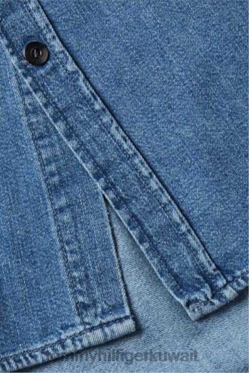 أزرق Tommy Hilfiger قميص الدنيم 446443396