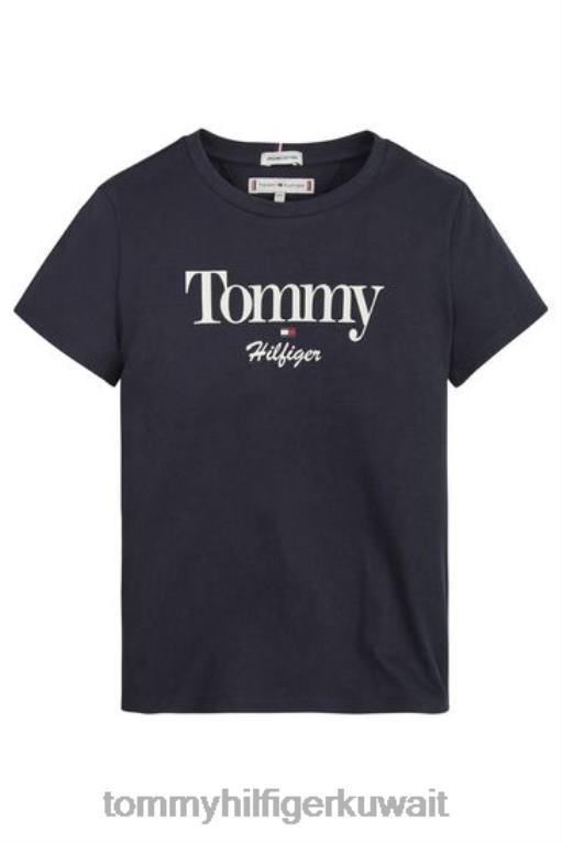 أزرق Tommy Hilfiger تي شيرت برسومات لامعة 446443399