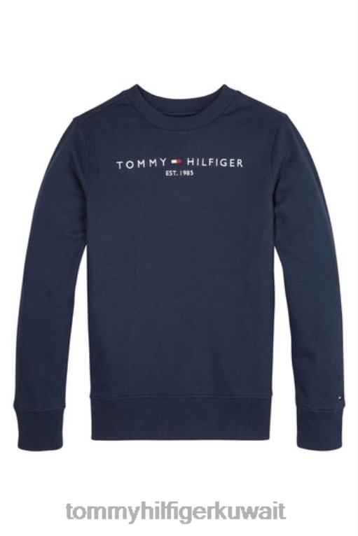 أزرق Tommy Hilfiger البلوز الأساسية 446443401