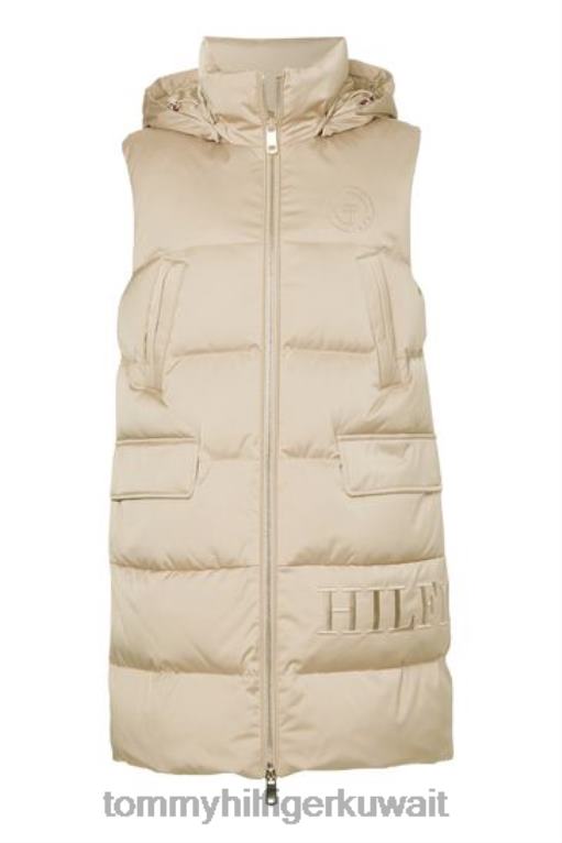 اللون البيج Tommy Hilfiger الساتين أسفل جيليه 446443409