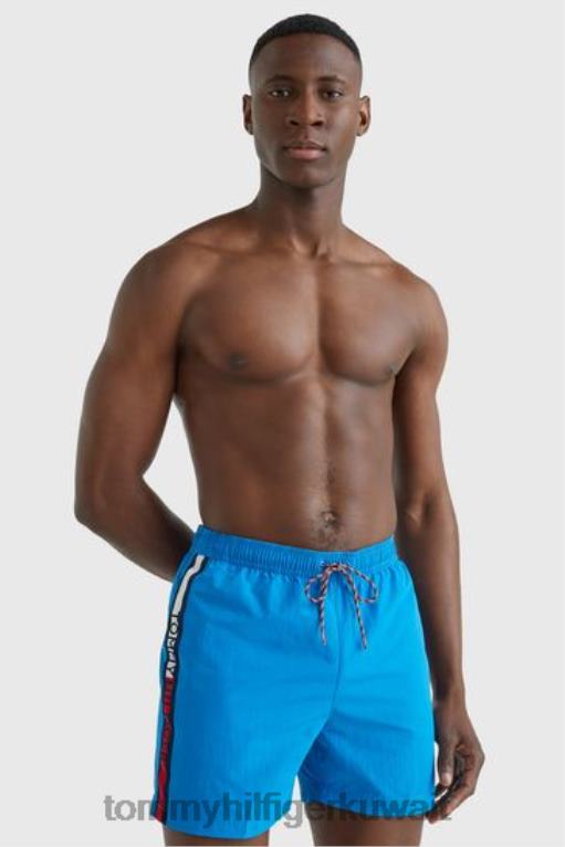 أزرق Tommy Hilfiger شورت السباحة الجزيرة 446443429