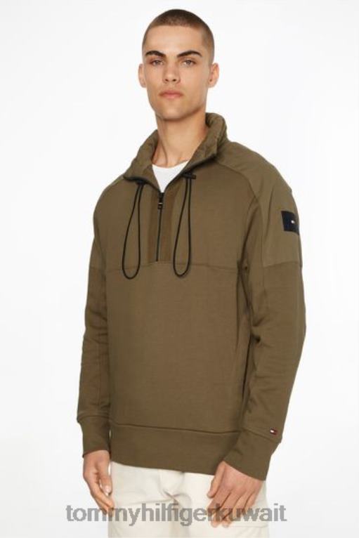 أخضر Tommy Hilfiger سترة وسائل الإعلام المختلطة 446443430