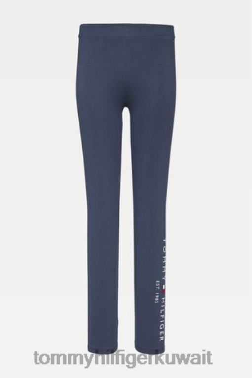 أزرق Tommy Hilfiger طماق الأساسية 446443433