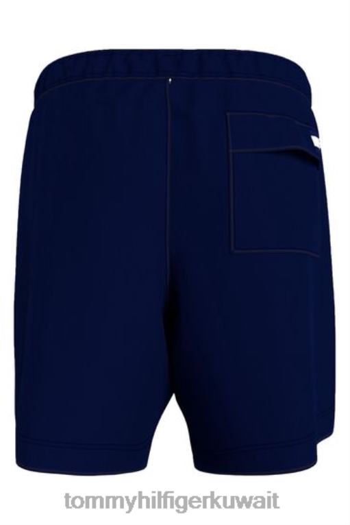 أزرق Tommy Hilfiger شورتات السباحة الثابتة 446443444