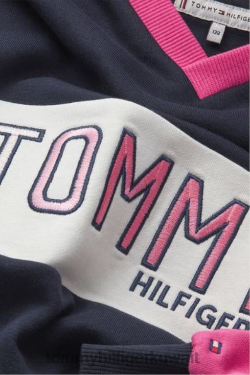 أزرق Tommy Hilfiger فستان جامعي ملون 446443445