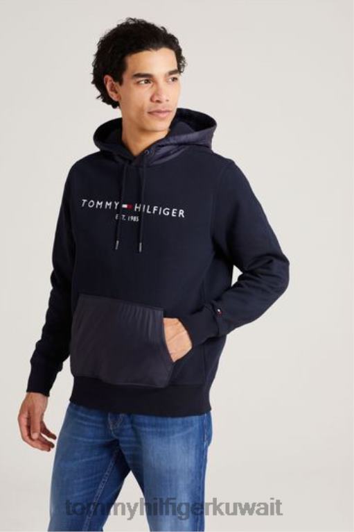 أزرق Tommy Hilfiger مزيج وسائل الإعلام هوديي 446443462