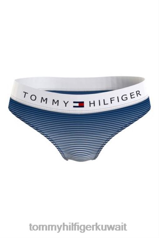 أزرق Tommy Hilfiger ملخصات بيكيني سلسة 446443477