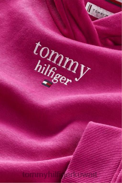 لون القرنفل Tommy Hilfiger فستان عرق جرافيك 446443487