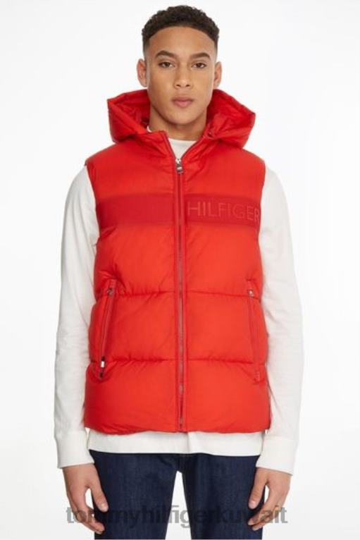 أحمر Tommy Hilfiger جيليه مرتفع 446443522