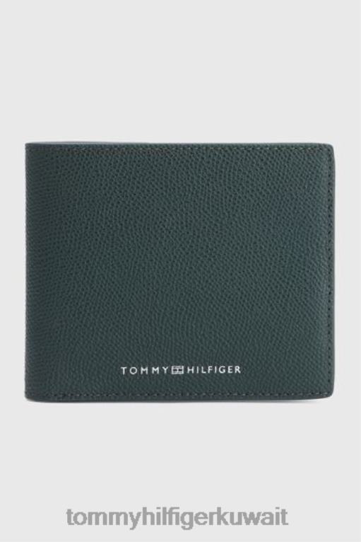 أخضر Tommy Hilfiger محفظة جلدية للأعمال 446443527
