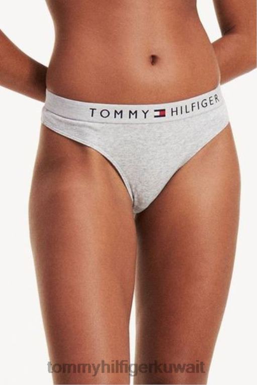 رمادي Tommy Hilfiger ثونغ الأصلي 446443555