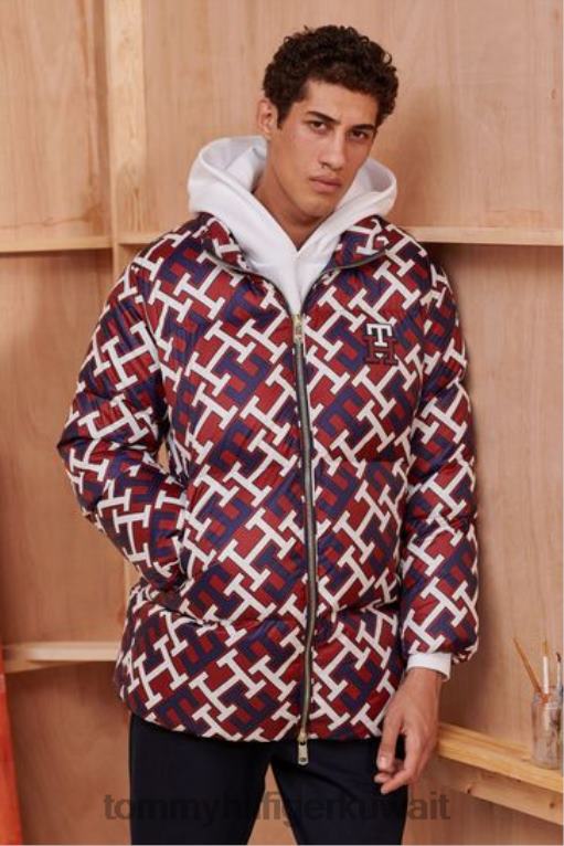 أحمر Tommy Hilfiger سترة منتفخة منعدمة الجاذبية 446443573