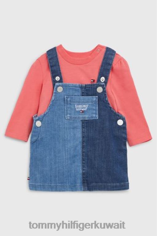 لون القرنفل Tommy Hilfiger مجموعة دنغري الطفل 446443589