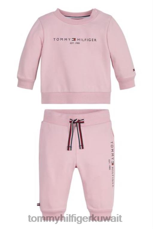 لون القرنفل Tommy Hilfiger مجموعة ركض الطفل 446443623