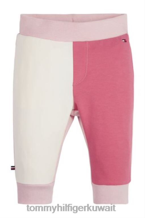 لون القرنفل Tommy Hilfiger بنطال رياضي ملون للأطفال 446443626