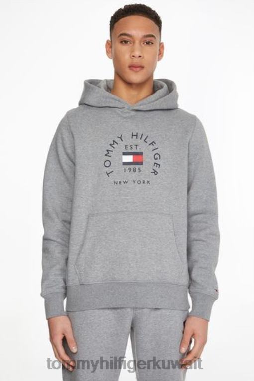 رمادي Tommy Hilfiger هوديي أرشيف العلم 446443663
