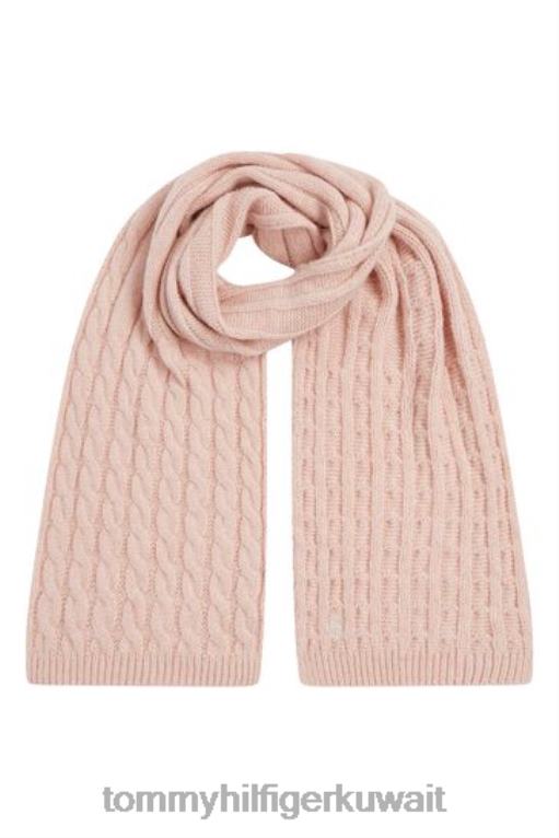 لون القرنفل Tommy Hilfiger وشاح متماسكة الكابل الخالدة 446443673