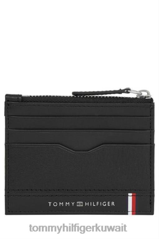 أسود Tommy Hilfiger حامل البطاقة المركزية 446443687
