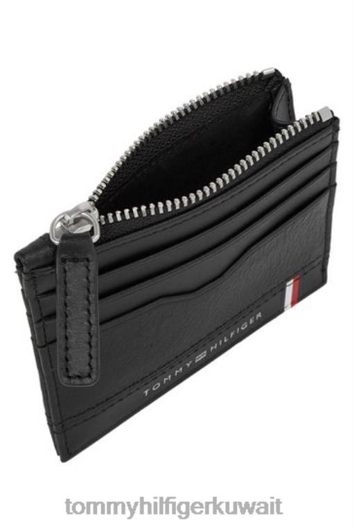 أسود Tommy Hilfiger حامل البطاقة المركزية 446443687