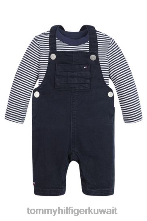 أزرق Tommy Hilfiger مجموعة دنغري الطفل الدنيم 446443690