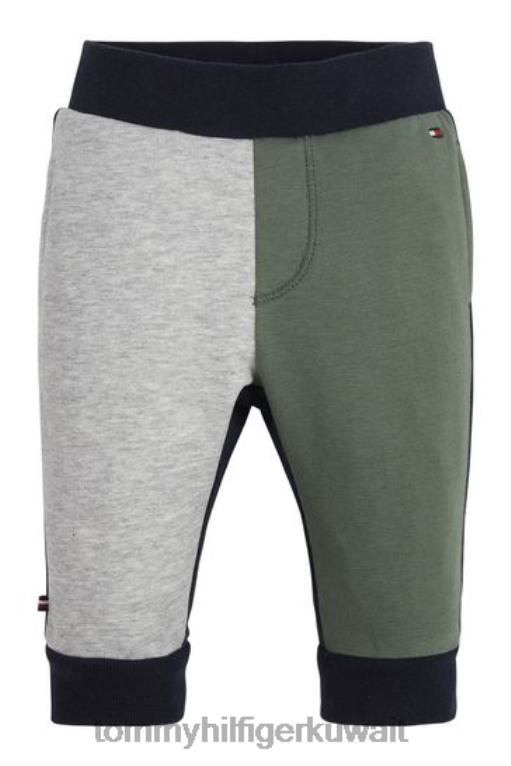 أخضر Tommy Hilfiger بنطال رياضي ملون للأطفال 446443699