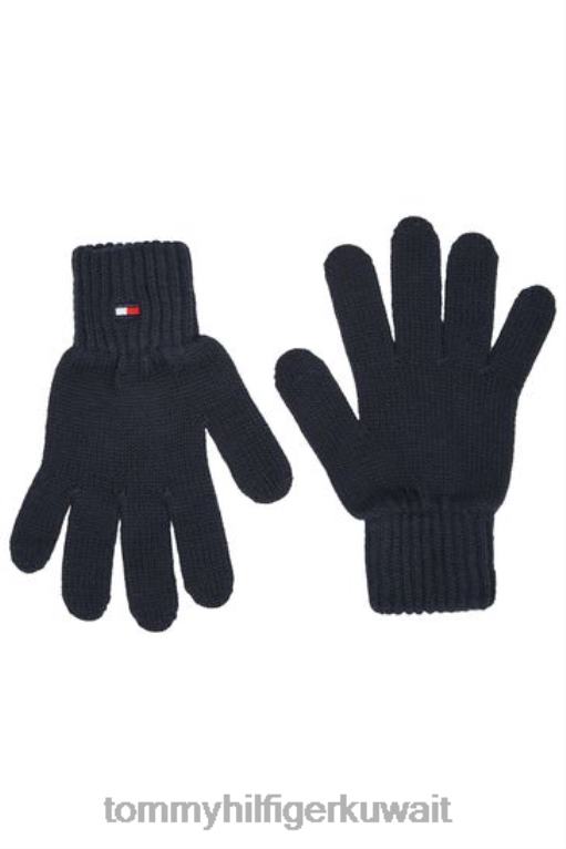 أزرق Tommy Hilfiger قفازات العلم الصغيرة في 446443715