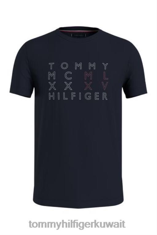 أسود Tommy Hilfiger تي شيرت الشركات 446443745