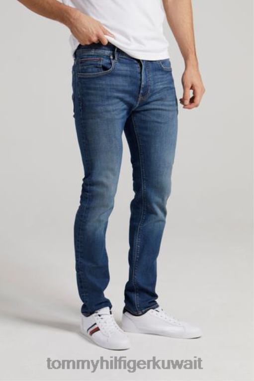 أزرق Tommy Hilfiger الجينز بليكر ضئيلة 446443746