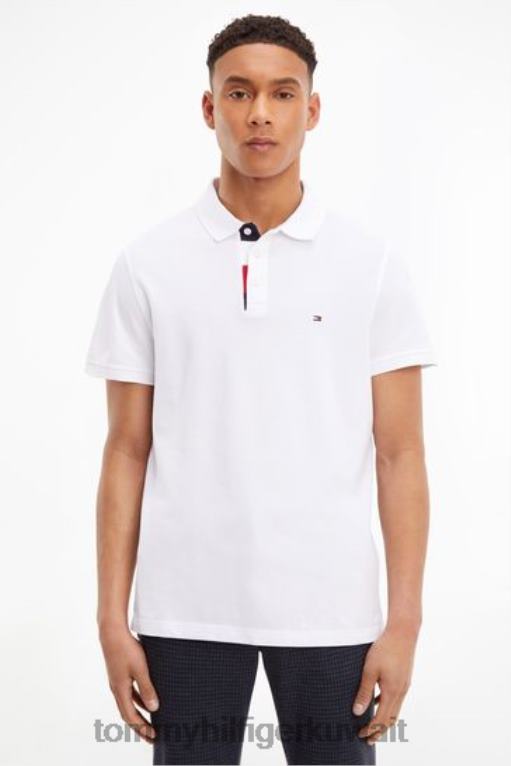 أبيض Tommy Hilfiger قميص بولو 446443750